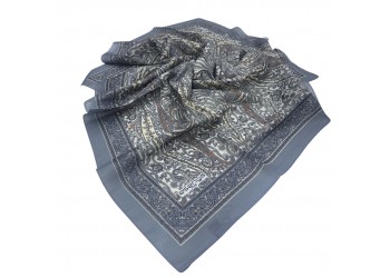 SOFT EŞARP ETRO DESEN FÜME