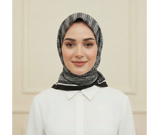 Soft Eşarp – Gölgeli İz Desen Soft Eşarp – Gölgeli İz Desen