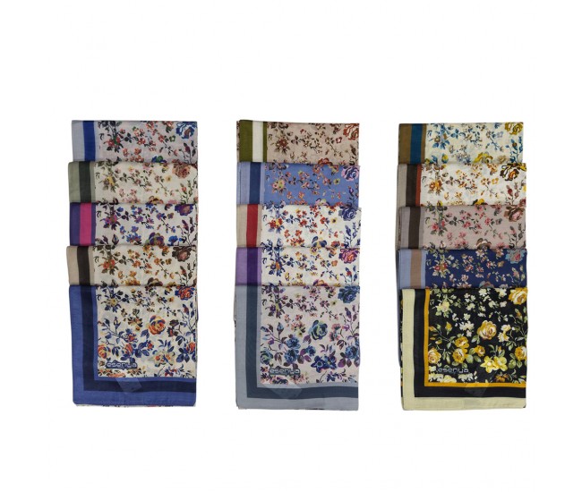 Soft Eşarp – Mini Çiçek Bahçesi Desen