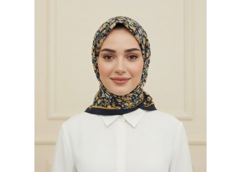 Soft Eşarp – Mini Çiçek Bahçesi Desen