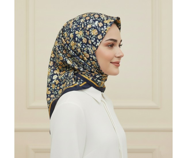 Soft Eşarp – Mini Çiçek Bahçesi Desen