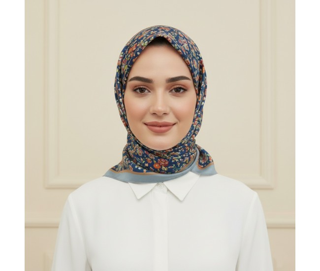 Soft Eşarp – Mini Çiçek Bahçesi Desen