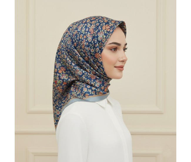 Soft Eşarp – Mini Çiçek Bahçesi Desen