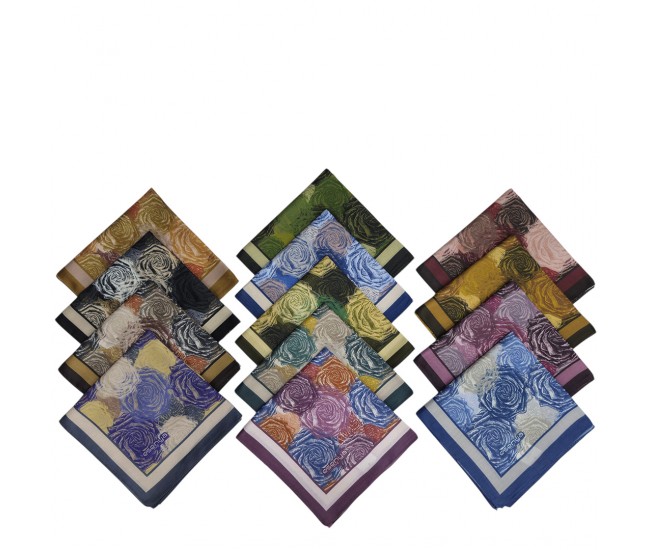 Soft Eşarp – Gül Harmoni Desen