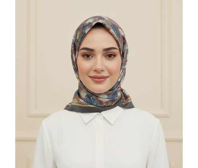 Soft Eşarp – Gül Harmoni Desen