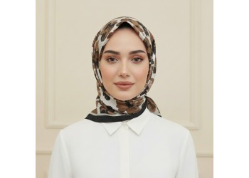 Soft Eşarp – Suluboya Çiçek Desen