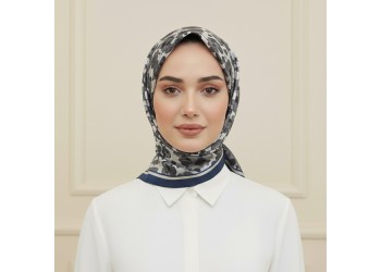 Soft Eşarp – Suluboya Çiçek Desen