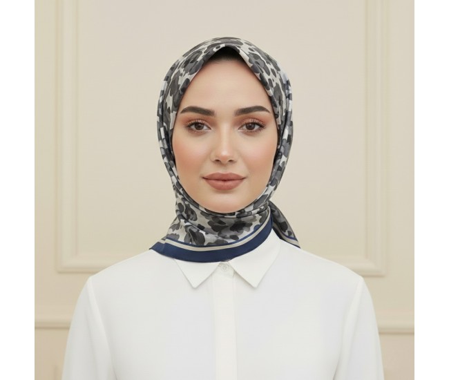 Soft Eşarp – Suluboya Çiçek Desen