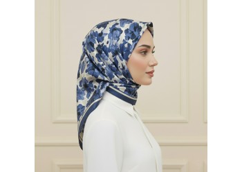 Soft Eşarp – Suluboya Çiçek Desen