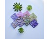 Natura Cotton Eşarp – Otantik Yaprak Desen (El Dikişi)
