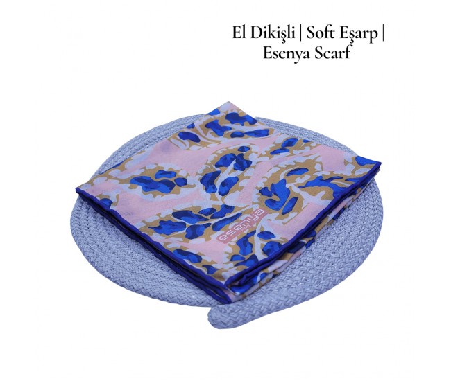 Natura Cotton Eşarp – Otantik Yaprak Desen (El Dikişi) Natura Cotton Eşarp – Otantik Yaprak Desen (El Dikişi)