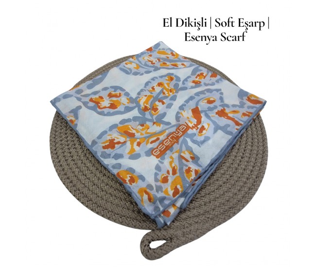 Natura Cotton Eşarp – Otantik Yaprak Desen (El Dikişi) Natura Cotton Eşarp – Otantik Yaprak Desen (El Dikişi)