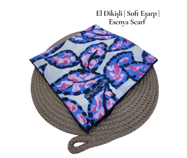 Natura Cotton Eşarp – Otantik Yaprak Desen (El Dikişi) Natura Cotton Eşarp – Otantik Yaprak Desen (El Dikişi)
