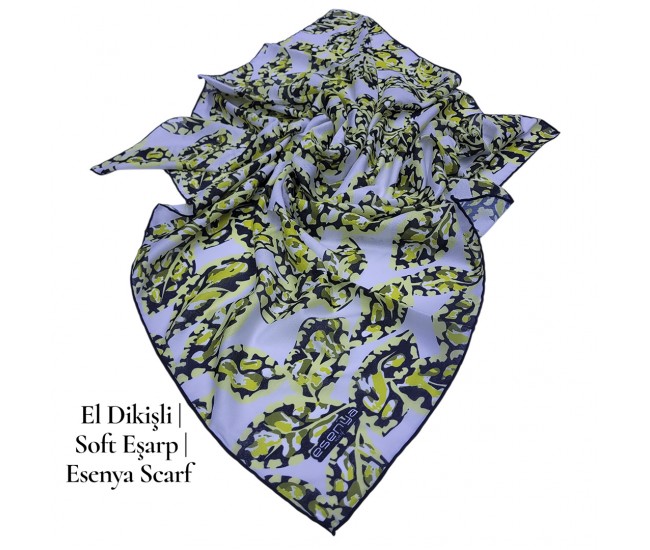 Natura Cotton Eşarp – Otantik Yaprak Desen (El Dikişi) Natura Cotton Eşarp – Otantik Yaprak Desen (El Dikişi)