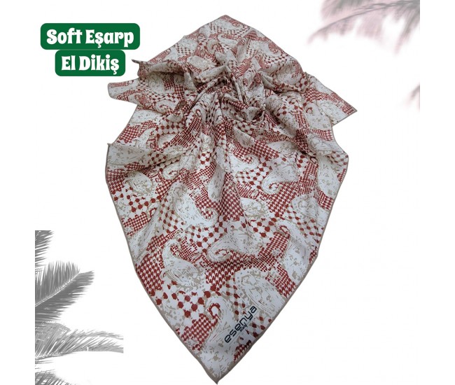 Natura Cotton Eşarp – Anadolu Esintisi Desen (El Dikişi) Natura Cotton Eşarp – Anadolu Esintisi Desen (El Dikişi)