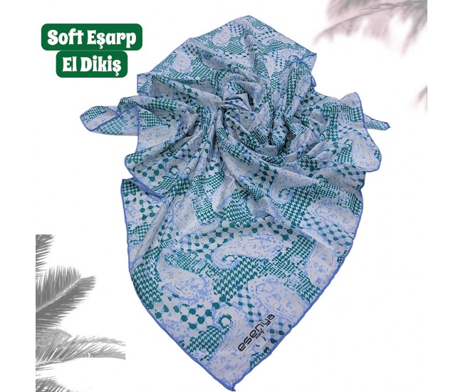 Natura Cotton Eşarp – Anadolu Esintisi Desen (El Dikişi) Natura Cotton Eşarp – Anadolu Esintisi Desen (El Dikişi)
