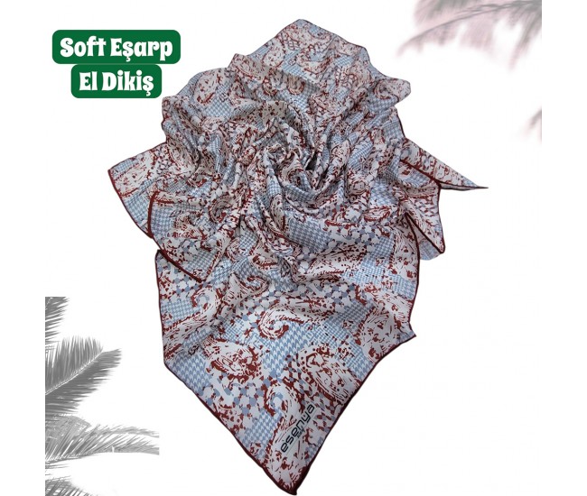 Natura Cotton Eşarp – Anadolu Esintisi Desen (El Dikişi) Natura Cotton Eşarp – Anadolu Esintisi Desen (El Dikişi)