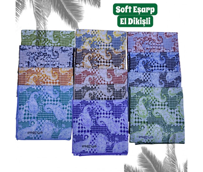 Natura Cotton Eşarp – Anadolu Esintisi Desen (El Dikişi) Natura Cotton Eşarp – Anadolu Esintisi Desen (El Dikişi)