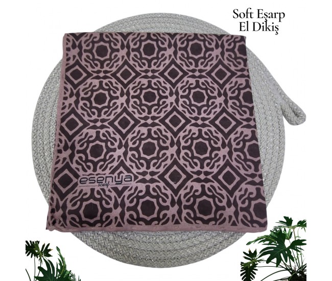 Natura Cotton Eşarp – Sonsuz Desen (El Dikişi) Natura Cotton Eşarp – Sonsuz Desen (El Dikişi)