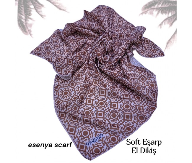 Natura Cotton Eşarp – Sonsuz Desen (El Dikişi) Natura Cotton Eşarp – Sonsuz Desen (El Dikişi)