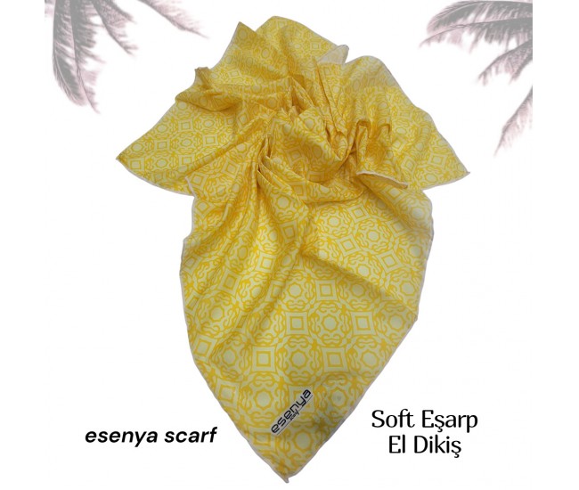 Natura Cotton Eşarp – Sonsuz Desen (El Dikişi) Natura Cotton Eşarp – Sonsuz Desen (El Dikişi)