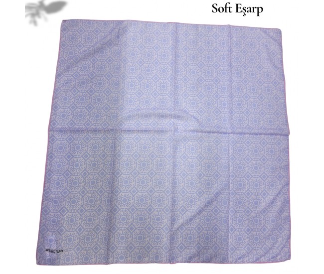 Natura Cotton Eşarp – Sonsuz Desen (El Dikişi)