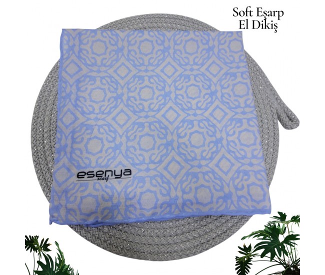 Natura Cotton Eşarp – Sonsuz Desen (El Dikişi) Natura Cotton Eşarp – Sonsuz Desen (El Dikişi)