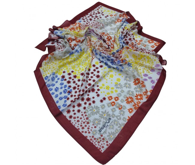 Soft Eşarp – Çiçek Tarlası Desen Soft Eşarp – Çiçek Tarlası Desen