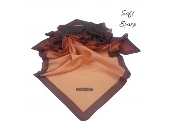 SOFT EŞARP DEGRADE KAHVE