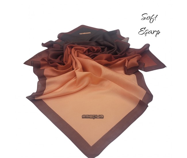 SOFT EŞARP DEGRADE KAHVE SOFT EŞARP DEGRADE KAHVE