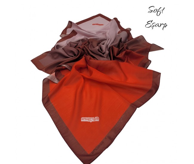 SOFT EŞARP DEGRADE NAR-VİSON SOFT EŞARP DEGRADE NAR-VİSON