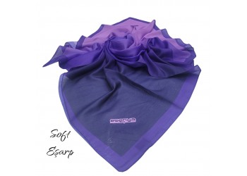 SOFT EŞARP DEGRADE LACİVERT-LİLA