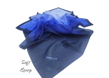 SOFT EŞARP DEGRADE LACİ-MAVİ