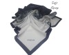 SOFT EŞARP DEGRADE KREM-SİYAH SOFT EŞARP DEGRADE KREM-SİYAH