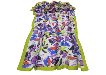 SOFT ŞAL - RENKLİ FORM DESEN