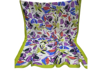 SOFT ŞAL - RENKLİ FORM DESEN