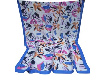 SOFT ŞAL - RENKLİ FORM DESEN