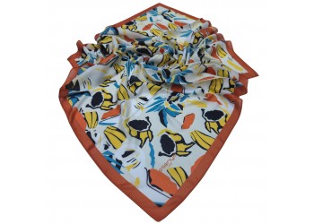 Soft Eşarp – Soyut Figür Desen