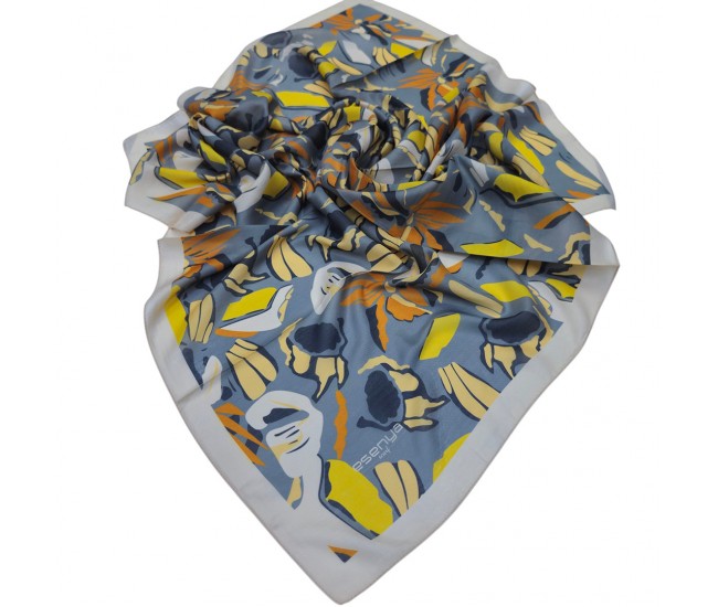 Soft Eşarp – Soyut Figür Desen Soft Eşarp – Soyut Figür Desen