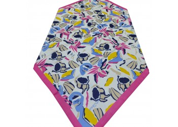 Soft Eşarp – Soyut Figür Desen