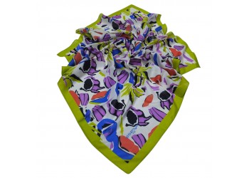Soft Eşarp – Soyut Figür Desen