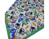 Soft Eşarp – Soyut Figür Desen Soft Eşarp – Soyut Figür Desen