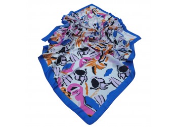 Soft Eşarp – Soyut Figür Desen