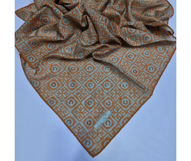 Soft Eşarp Etnik Desen Taba Soft Eşarp Etnik Desen Taba