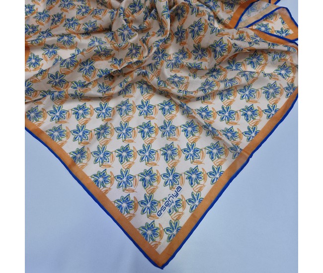 Soft Eşarp Sümbül Desen Kavun Soft Eşarp Sümbül Desen Kavun